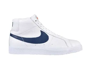 Nike SB Zoom Blazer Mid - White/Navy-White-Safety Orange